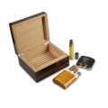 DS Convenient Factory Wholesale Customized Solid Wood Cigar Box